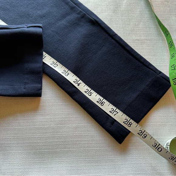 Merona Navy Blue Stretch Pants Size 10 - Picture 15 of 16